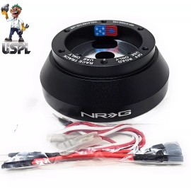 NRG Innovations Steering Wheel Short Hub Adapter SRK-177H + USPL Air Freshener