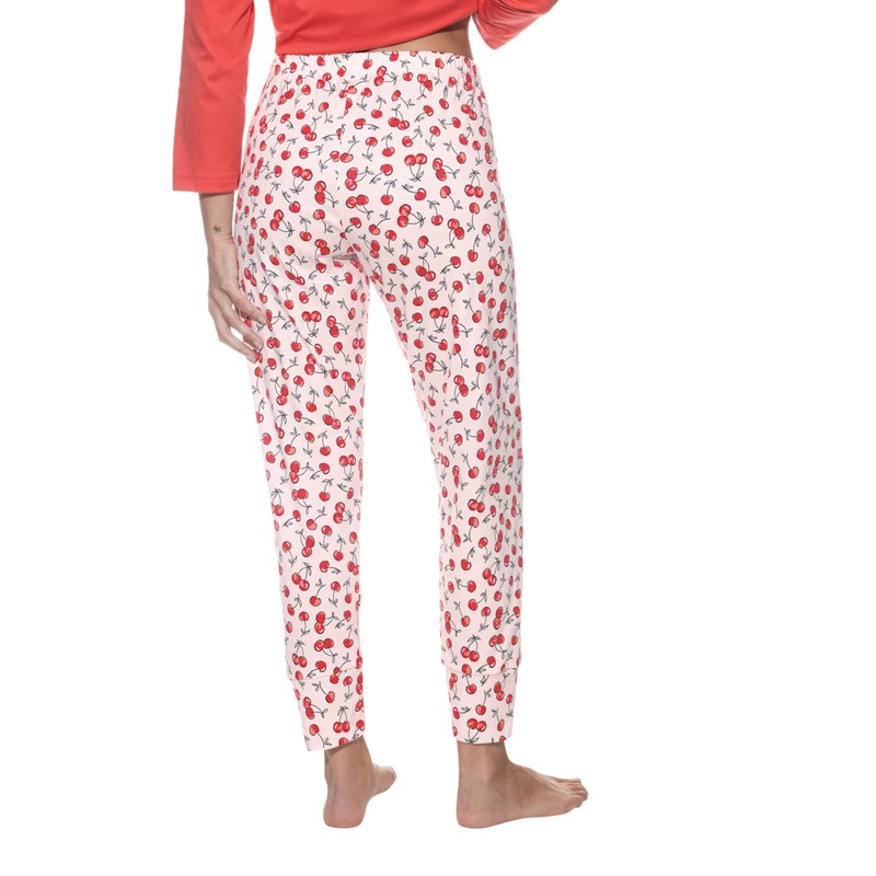 Mey Cherry Rush 1220070 Women's Yoga Pants Sleepwear, Candy Pink,