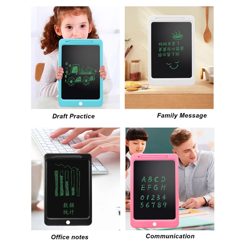 LCD Writing Drawing Tablet Educational Reusable LCD Doodle Board for