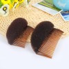 2 Pcs Brown Bump It Up Volume Inserts Beehive HairStyle