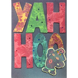 Island Heritage DELUXE HAWAIIAN YAHHOO! TIKI MAN CONGRATULATION