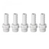 sourcing map PVC Barb Hose Fitting Connector Adapter 8mm or
