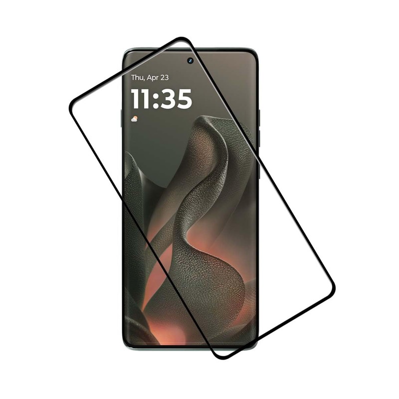 UPONEW 2 Pack for Motorola Moto Edge 2025 Black Tempered