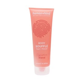 Human+Kind Signature Blend Body Souffle - Loción Corporal de Absorción Rápida - Hidrata la Piel con Karité y Aceite de Albaricoque - 250 ml