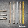 Hultafors 2 m Aluminium Folding Ruler, Anodised Aluminium, 150003 A59