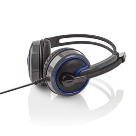 NEDIS GHST200BK Gaming Headset | Over-ear | Microphone | 3.5 mm Connectors