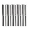 End Mill, CNC Milling Cutter for Router, 2 Flutes Straight