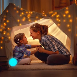 Relaxdays LED Mood Light Ball, Set of 3