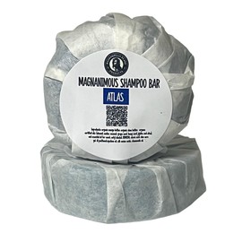 MAGANIMOUS SHAMPOO AND CONDITIONER BARS "ATLAS" SCENT (MAHOGANY & TEAKWOOD) - THE BEST SHAMPOO AND CONDITIONER BARS ON THE PLANET FOR HAIR & BEARDS, ZEUS APPROVED!