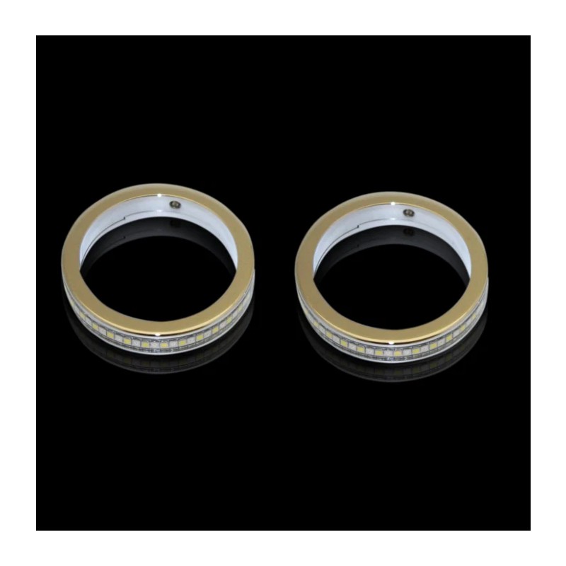 Custom Dynamics Amber/White LED Fork Wrap Around Run & Turn