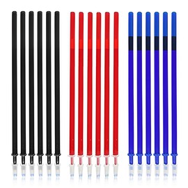 LACHT 18 Erasable Refills, Legami Pens, Compatible with Legami, Easy to Erase - Pen Tip 0.5 mm, Height 13 cm, Legami Pens, Legami Pencil Case, 3 Colours