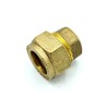 15mm Ending Cap Adaptor Brass Compression Fittings Connector Pipe Finishing