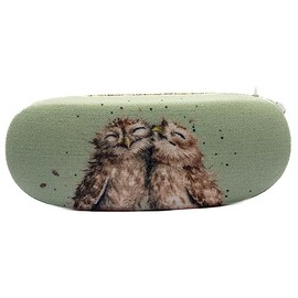 Wrendale Designs Glasses Case with Owls, Multi-Colour, One Size, multicoloured