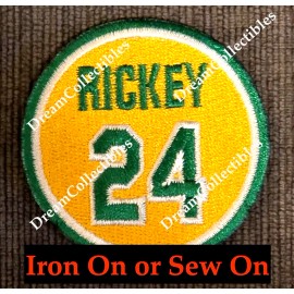 Rickey Henderson Patch # 14 Memorial Patch Athletics A's Sacramento jersey Patch