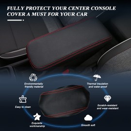 BIBIBO 2025 2026 Chevy Trailblazer Center Console Cover for 2021-2023-2025 2026 Chevy Trailblazer Console Lid,Trailblazer Arm Rest Pad Cover,2025 Chevy Trailblazer Interior Accessories Arm Rest Cover