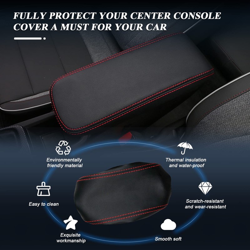 BIBIBO 2025 2026 Chevy Trailblazer Center Console Cover for 2021-2023-2025