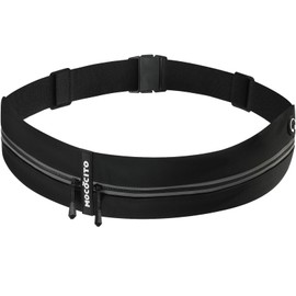 MOCOCITO Running Belt For Men & Women – Water-resistant Stretch Waist Pack for Jogging, Fits Most Phones, Keys & Essentials – Plus Size & BMI-Friendly Design