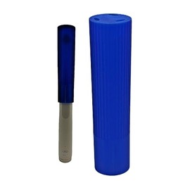 Optic Down V2 Universal Electric Tooth Brush Cover fits Oral B Tooth Brush Home or Travel, Block Airbourne Debris, Prevents Accidental Starts in Luggage (Blue)