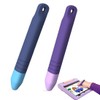 Kinderfreundliche Stylus-Stifte für Touchscreens, 2 Stück Tablet-Eingabestift, violett-blauer Eingabestift, universeller