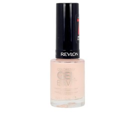 Revlon ColorStay Gel Envy Longwear Nail Polish, with Built-in Base Coat & Glossy Shine Finish, in Pink, 015 Up In Charms, 0.4 oz