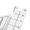 18inch Double Strip Quilting Ruler 60 Degree Diamond Quilt Ruler