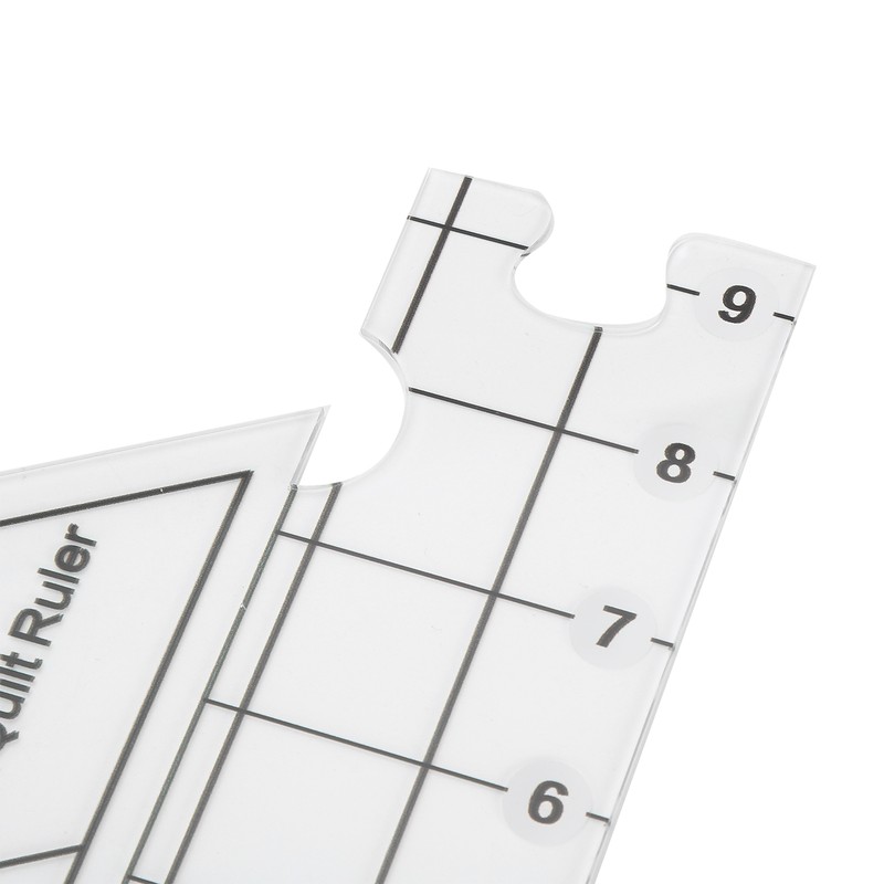 18inch Double Strip Quilting Ruler 60 Degree Diamond Quilt Ruler