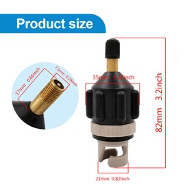 EIHI Sup Accessories Sup Adapter for Compressor Air Pump Adapter Dinghy Accessories Sup Pump Adapter Compressor for Inflatable Boat Valve Adapter Sup Valve