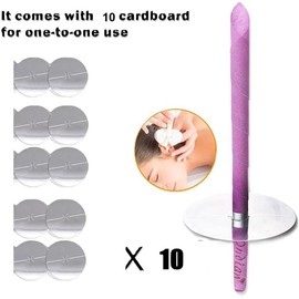 20Pcs Earwax Removal Kit Available in 10 Color and Fragrances, Includes Cotton Swabs, Candle Drip Protector, Beeswax