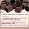 26 Pack Nail Grinder for Dogs Replacement Kit Sanding Drum