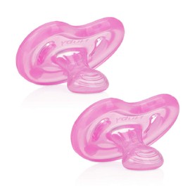 Nûby Nûby 5894sos Rm Chupon Ortodontico 100% De Silicon, Rosa/Morado, Feeding Accessories Baby Boys, Rosa/morado, 1 Unidad Paquete De