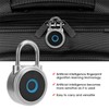 GS50F Smart Padlock IP65 Waterproof USB Charging Pure Fingerprint Luggage
