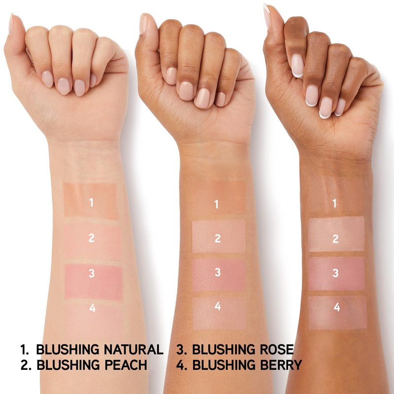 Physicians Formula Powder Palette Multi-Colored Blush, Silky Smooth Formula, Hypoallergenic,