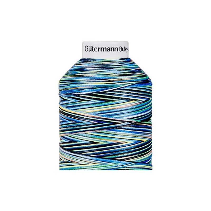 "The hüpfende Komma Gütermann Bulky-Lock Multicolour Bulky Yarn No.80 Neon
