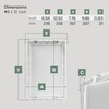 Vent Systems White ABS Plastic Access Panel 8 x 12