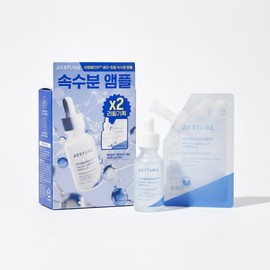 estra Aestura Atobarrier 365 Cera Hyal Moisture Ampoule 30ml+30ml Refill Special Set / 에스트라 아토베리어365 세라 히알속수분앰플 30ml+30ml 리필 기획세트