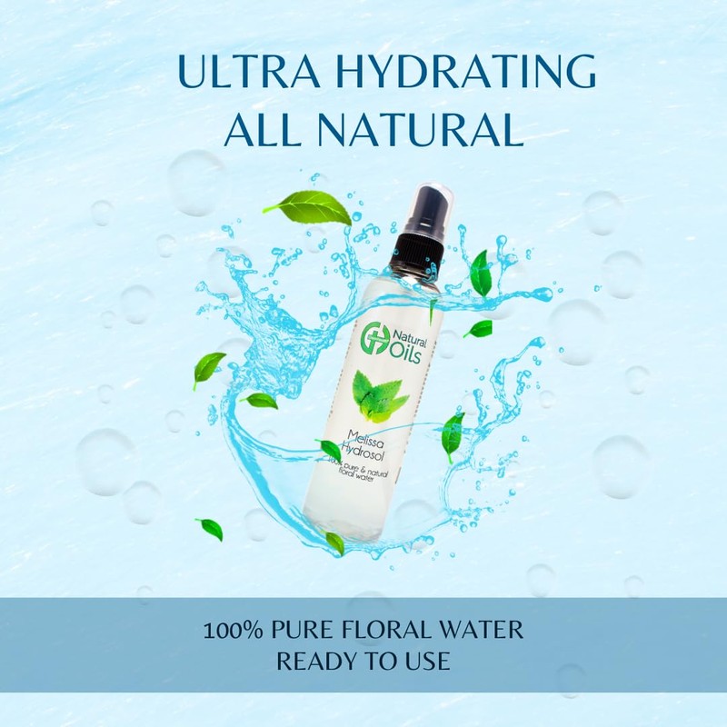 Melissa Hydrosol (Floral Water) - 2 fl oz Plastic Bottle