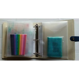 Diamond Press HSN Diamond Press Celebration Markers Stamp Kit With Storage, Navy