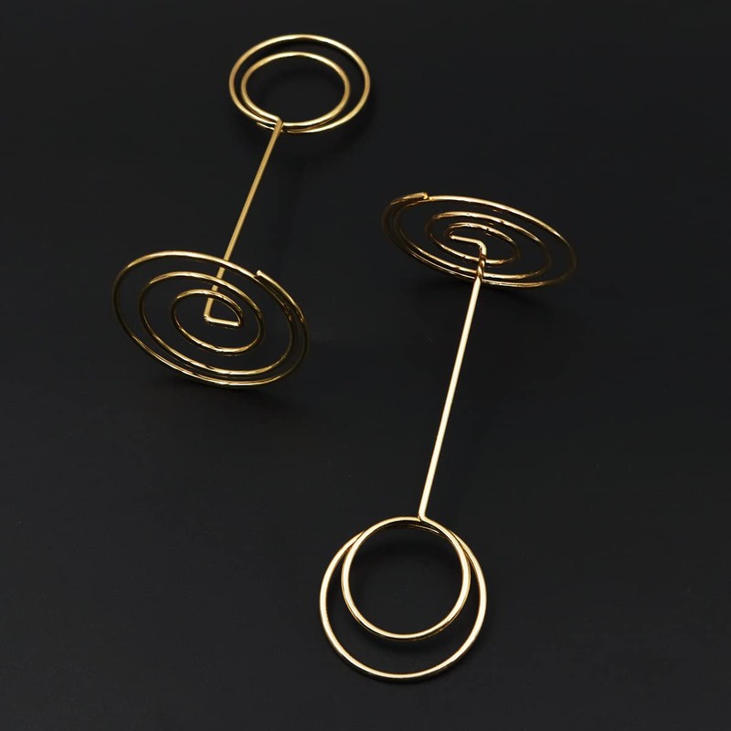 WANGCL 12 Pack Mini Place Card Holders Table Number Holder