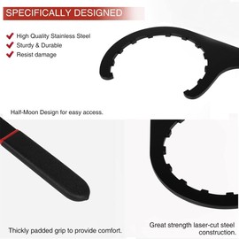 VISVIC 61060 Diesel Fuel Filter Wrench Oil Filter Removal Tool Fits For Paccar Kenworth Peterbilt Cummins Diesels Engine