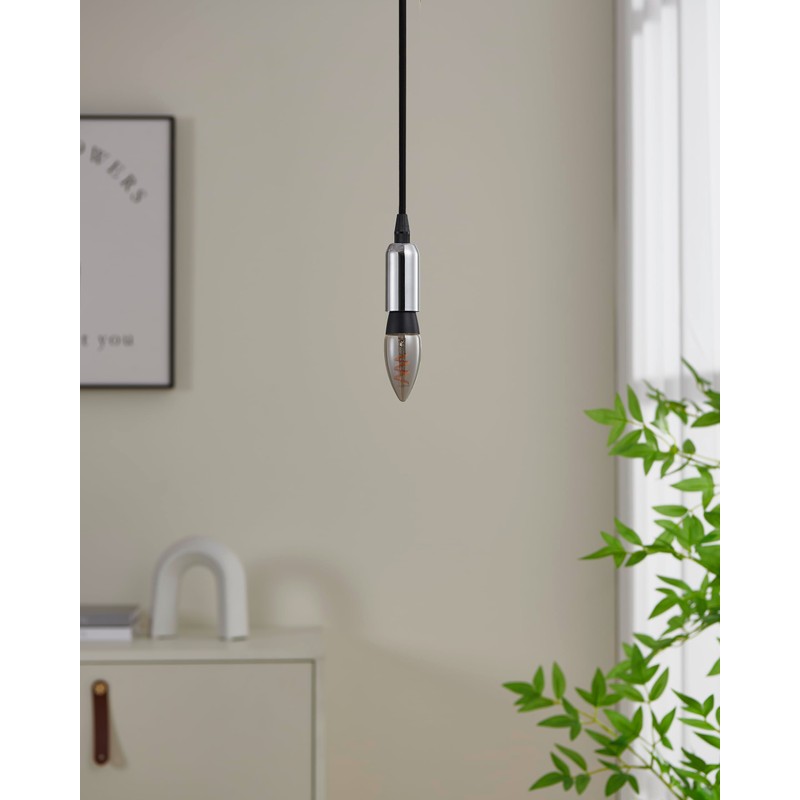 EGLO connect.z Smart-Home LED Deko Leuchtmittel E14, C35, ZigBee, App