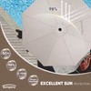 Tempera 9ft Patio Market Outdoor Table Umbrella with Push Button