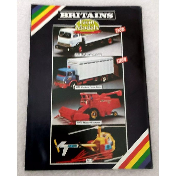 Britains 1981 Britains Farm Models Die-Cast Vehicles Mini Catalog NOS