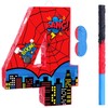 Capoda Number 4 Spider Piñata Bundle with Blindfold and Stick