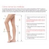Media Compresión Ted A La Rodilla Mediana Kendall