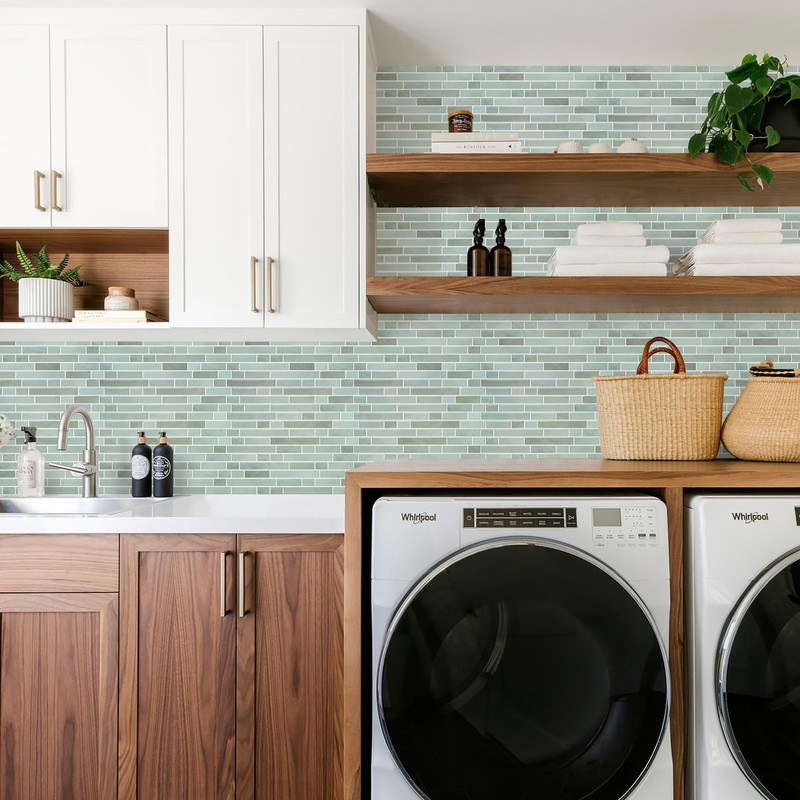 STICKGOO Peel and Stick Backsplash - 10 Sheets of 12”×12”