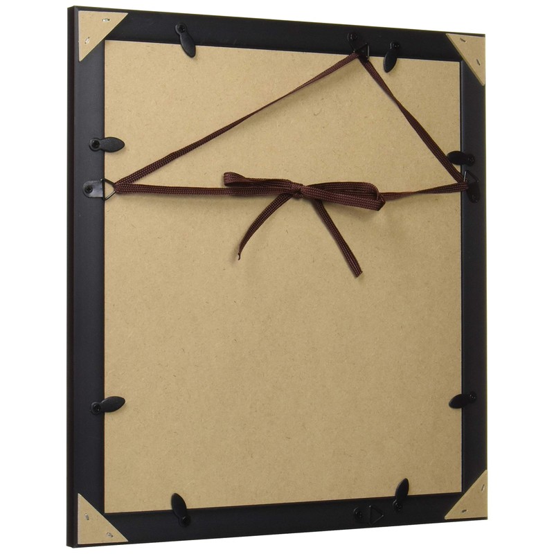 VANJOH 450911 Photo Frame, Colored Paper Frame, Wall Mounting, Brown