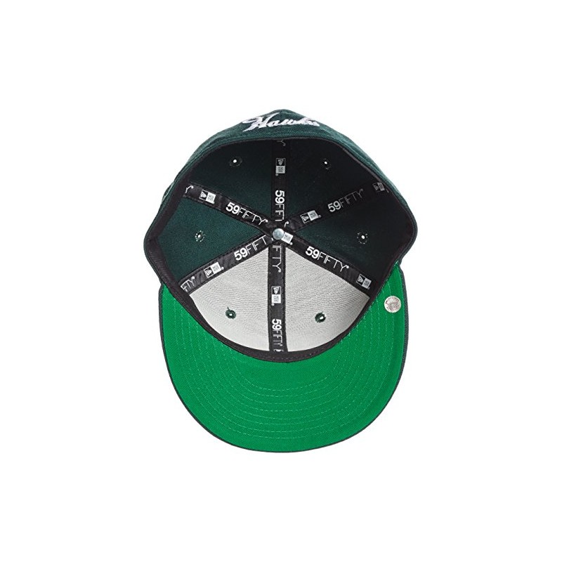 New Era N0001091 Men's Cap, dark green/white