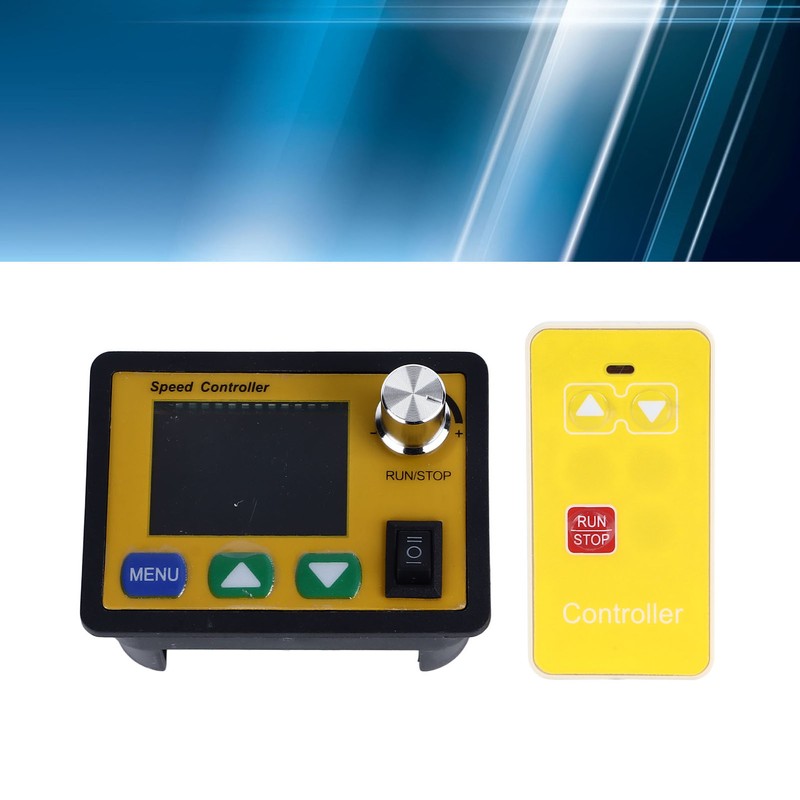 Wireless Remote Motor Speed Controller Color Screen Cycle Start and