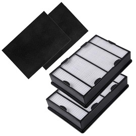 Hapf600 Replacement Filters Kit Compatible with Holmes Bionaire GE Air Purifier “B” style HEPA filter Replacement HAPF600 filter and pre-filter (Pack of 2 Set)