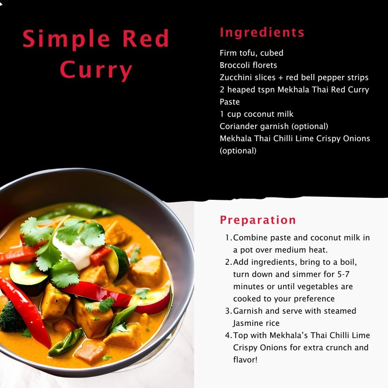 Mekhala Organic Thai Curry Cooking Paste Variety Pack Gluten-Free Vegan